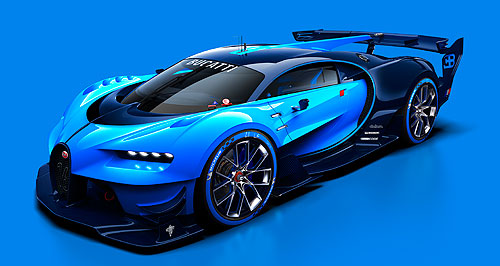 Frankfurt show: Bugatti unveils Vision Gran Turismo