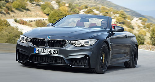BMW M4 convertible cruises in at $178,430