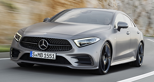 LA show: Mercedes outs muscular new CLS