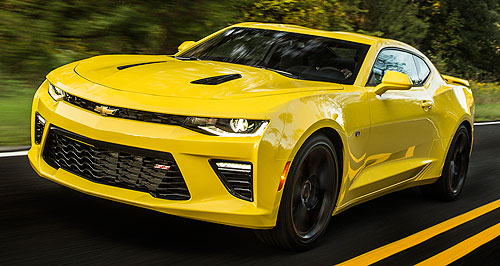 Conversion firm preps right-hook Chevy Camaro