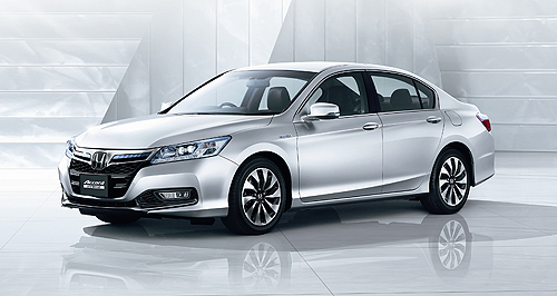 First look: Honda sets sail with Accord hybrid