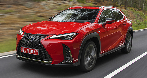 Lexus splits the pack with UX pricing