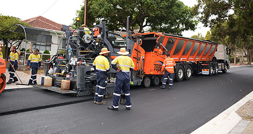 South Australia trials recycled tyre road surface