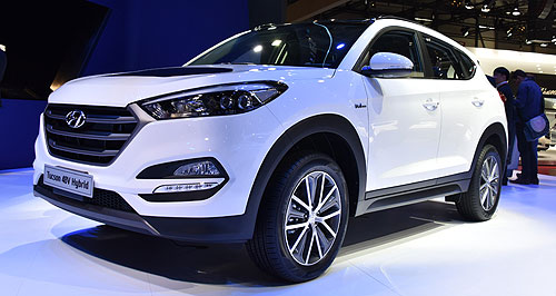 Geneva show: Hyundai plugs in new hybrids