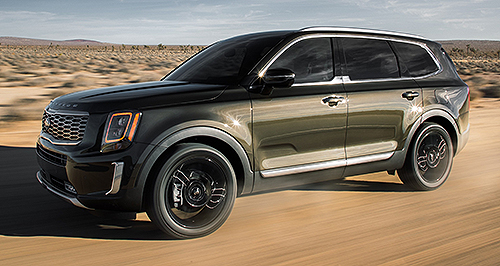 Detroit show: LHD-only Kia Telluride revealed