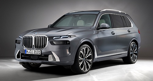 New-look BMW X7 debuts