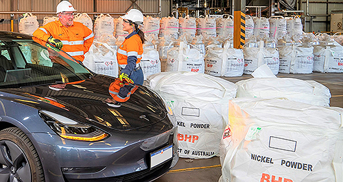 Tesla partners with BHP as nickel supplier