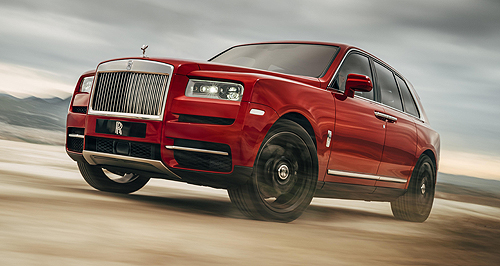 Rolls-Royce ventures off-road with Cullinan