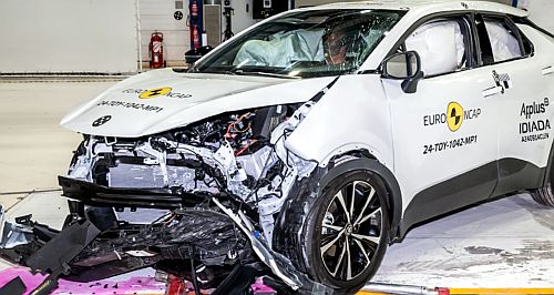 Toyota C-HR scores five-star ANCAP rating