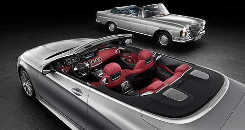 Frankfurt show: First look at Mercedes S-Class Cabriolet