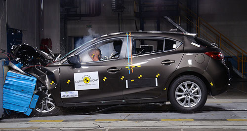 Mazda3 scores five-star safety rating