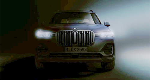 BMW teases production X7 SUV