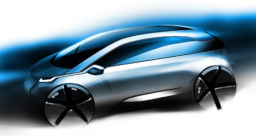 First look: BMW sketches Megacity