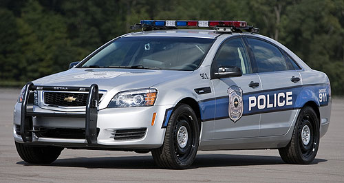 Holden again impresses in US police tests