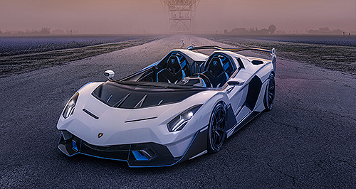 Lamborghini shows off custom SC20 track toy