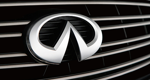 Detroit show: Back to the future for Infiniti badges