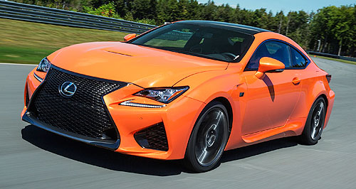 Aggressively priced Lexus RC F incoming