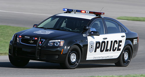 Ford, Holden face off in US cop car showdown