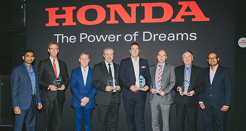 Honda names last five ‘Dealer Excellence’ winners