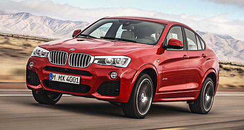 BMW X4 here in July from $69,900
