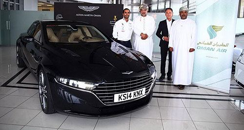 Aston’s reborn Lagonda lands in Middle East