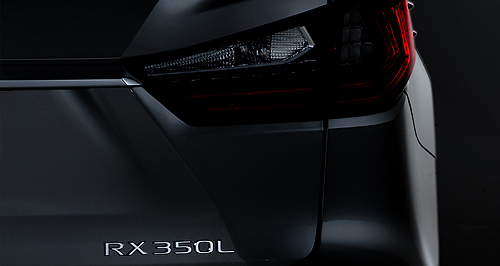 LA show: Lexus RX to gain seven seats