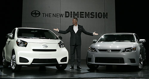 New York show: Toyota unveils all-new Scion tC and iQ