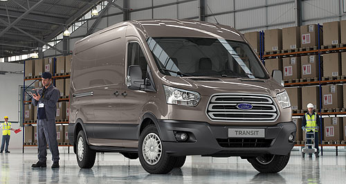 Ford unveils new commercial vans