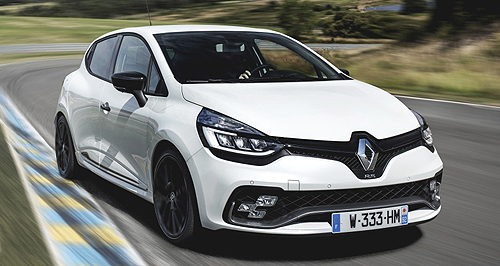 New-look Renault Clio RS Trophy checks in