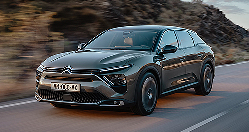 Citroen unveils new C5 X flagship, maybe for Aus