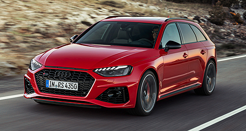 Audi gives RS4 Avant a fresh face for 2020