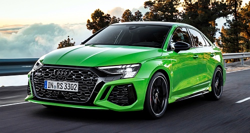 Audi RS3 rockets in from $91,400