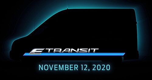 Ford E-Transit set for November 12 reveal