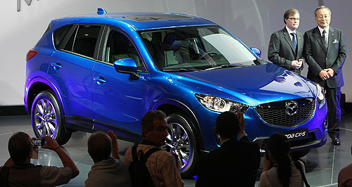 Frankfurt show: Mazda CX-5 to set economy standard