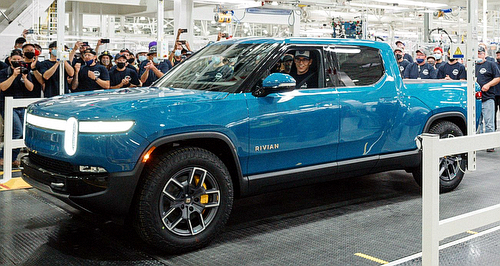 Rivian first out of EV ute blocks with R1T