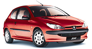 Peugeot 206: Now from $16,990