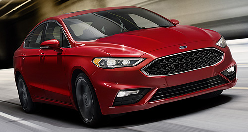 Detroit show: Ford slots twin-turbo V6 into Fusion