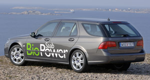 Saab shows how its done with bio-fuel 9-5