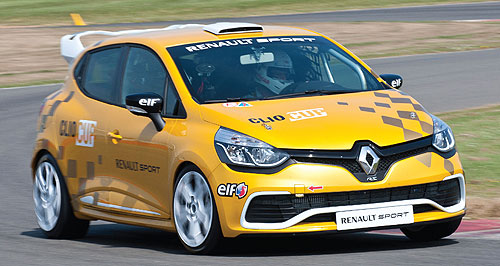 Renault Sport debuts track-ready Clio Cup