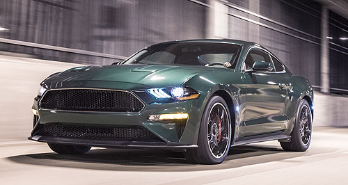 Detroit show: Ford loads new Mustang Bullitt