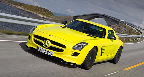 Mercedes-AMG takes wraps off SLS E-Cell