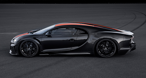 Bugatti unveils 490km/h Chiron Super Sport