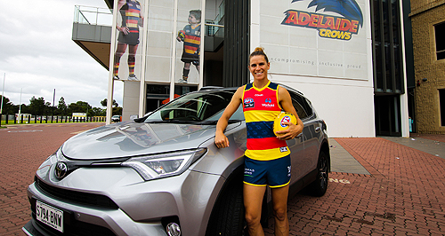 Toyota partners up with Adelaide AFLW team