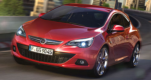 First look: Opel maxes out Astra GTC coupe
