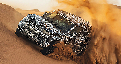 Land Rover Defender takes aim at Toyota Prado