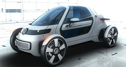 Frankfurt show: VW unveils one-seater city-car