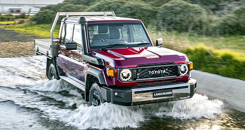 Four-cylinder LandCruiser 70 here this year