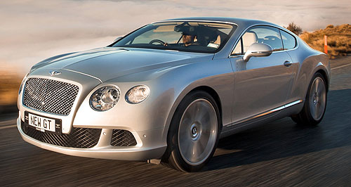 AIMS: Aussies queue for Bentley Continental GT