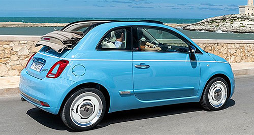 Fiat lobs special-edition 500C convertible