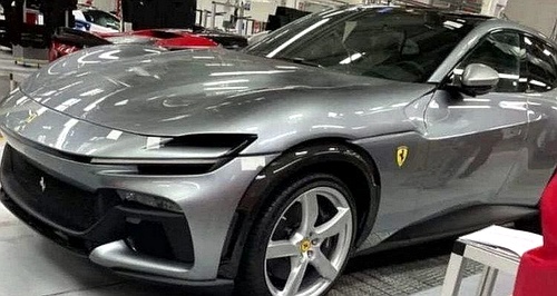 Images of Ferrari’s new SUV leaked online